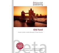 Old Ford: Greater London, London Borough of Tower Hamlets