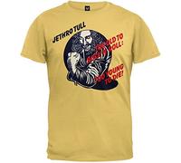Old Glory - Jethro Tull - Uomo Too Young To Die T-shirt Medium Giallo