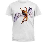 Old Glory Uomo LED Zeppelin - Colorful Swan Song T-Shirt - X-Large Bianco