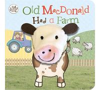 Old MacDonald Had a Farm (Finger Puppet Nursery Rhyme Board Book with Cow puppet for ages 0 and up)