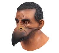 Old Man Beak Decorative Face Shield Men Beak Headgear Halloween Face Cover
