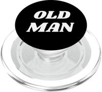 Old Man - Funny Old Guy Costume Funny Grandpa Birthday Gift PopSockets PopGrip per MagSafe