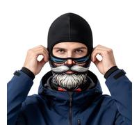 Old Man Ski Cover - Funny 3D Printed Realistic Face Balaclava with Eye Open | Funny Realistic Face Ski Cover Novelty Grandpa Face Cover or Skiing, Snowboarding,Outdoor Christmas Halloween Parties Costume