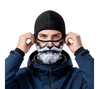 Old Man Ski Cover - Funny 3D Printed Realistic Face Balaclava with Eye Open | Funny Realistic Face Ski Cover Novelty Grandpa Face Cover or Skiing, Snowboarding,Outdoor Christmas Halloween Parties Costume