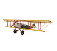 Old Modern Handicrafts Aereo Curtis Jenny giallo - Scala 1:19 - Modello di aereo vintage - Eleva qualsiasi spazio con questo elegante modello di aeroplano - 19,0 L x 27,0 L x 7,5 A pollici