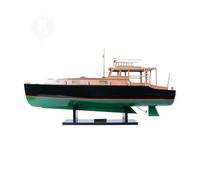 Old Modern Handicrafts Modello in Legno Hemingway Pilar Boat - Modello in Scala da Collezione per la Decorazione di casa e Ufficio - 27,5 L x 7,5 L x 15,0 A Pollici