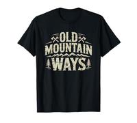Old Mountain Ways Blue Ridge Heritage Traditions Culture Maglietta