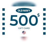 Old Navy Gift Card 500 USD Key - UNITED STATES