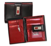 Old River Donna Uomo Portafoglio Scelta Colore Pelle 11x3x14cm OPD701X