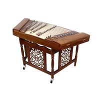 Old Rosewood Dulcimer Intagliato A Conchiglie, Lungo 117 Cm, Tra Cui Un Supporto Alto 69 Cm, Adatto A Principianti/Esami/Bande,B