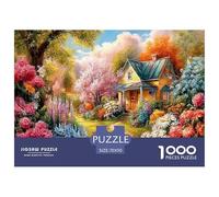 Old Rural Scenery Jigsaw Puzzle 1000 Pezzi Classici Per Adulti E Bambini ≥12 Anni Giochi Educativi Per Appassionati Esperti Decorazione Casa Imparo Logica Visualizzazione 70x50cm/1000pcs
