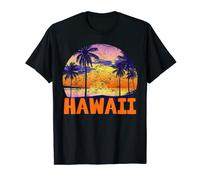 Old School 70's Hawaiian The Aloha State T-Shirt Maglietta
