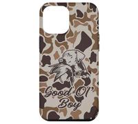 Old School Camo Good Ol' Boy, cacciatori di anatre con cane Custodia per iPhone 12 Pro Max