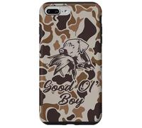 Old School Camo Good Ol' Boy, cacciatori di anatre con cane Custodia per iPhone 7 Plus/8 Plus