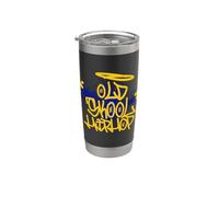 Old School Classic - Stile hip-hop con graffiti anni '80 e '90 Bicchiere termico in acciaio inox doppia parete