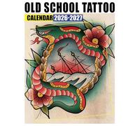 Old School Tattoo Calendar 2026 - 2027: 24-Month Planner for 2026 to 2027 with Holiday Dates for Seasonal Giving and Daily Planning