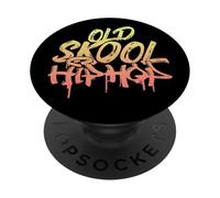 Old Skool Hip Hop - Musica anni '90 PopSockets PopGrip Adesivo