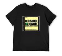 Old Skool Jungle Drum & Bass Dj Hype Shy FX 90'S Men's T-Shirt Unisex Black Men Tees S