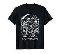Old Skool Raver, Rave to the Grave, Raving Dance Culture Maglietta