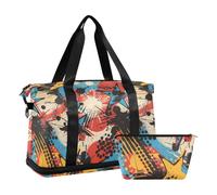 Old slow style Large Travel Bags Weekender Pernottamento Borse Allenamento Borsa con Cinghia Regolabile per Viaggi di Lavoro Multifunzionale, vecchio, lento, stile, 1 size