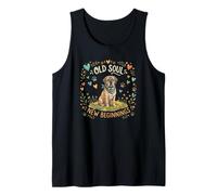 Old Soul New Beginnings Mastiff Cute Rescue Dog Canotta