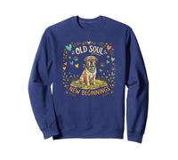 Old Soul New Beginnings Mastiff Cute Rescue Dog Felpa