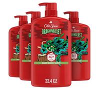 Old Spice Body Wash for Men, Dragonblast, Long Lasting Lather, 30 fl oz (confezione da 4)