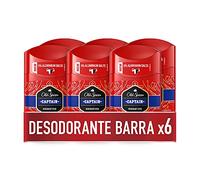 Old Spice Captain Deodorante in Barra, confezione da 6 x 50 ml (300 ml totale)