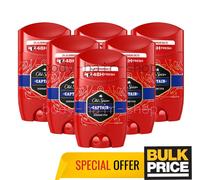 Old Spice Captain Deodorante Stick 48H Odor Protect Legendary Fresh Scent Con...