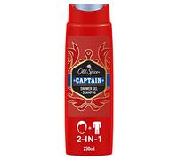 Old Spice Captain Gel Doccia e Shampoo Uomo 2 in 1 Showergel + Shampoo, Profumo Maschio Lunga Durata, 6 X 250 ML