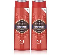 Old Spice Captain gel doccia per uomo 2x400 ml