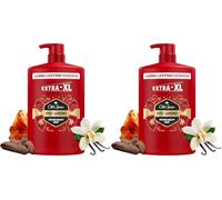 Old Spice Epic Legend Bagnoschiuma & Shampoo Uomo 1000 ml - 3 in 1 Corpo, Capelli e Viso - Freschezza a Lunga Durata, la Qualità di un Vero Profumo, Detersione Profonda (Confezione da 2)