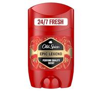 Old Spice Epic Legend - Deodorante stick da uomo, 50 ml, 24/7, per uso quotidiano, fragranza di lunga durata in qualità profumata, protezione dagli odori, senza sali di alluminio