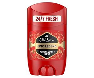 Old Spice Epic Legend - Deodorante stick da uomo, 50 ml, 24/7, per uso quotidiano, fragranza di lunga durata in qualità profumata, protezione dagli odori, senza sali di alluminio