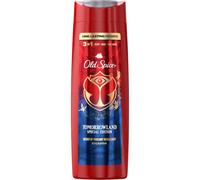 Old Spice Rockstar, gel doccia 3 in 1, shampoo per uomini, 400 ml, profumo fresco e duraturo, di qualità profumata, pulizia profonda per capelli e viso, sensazione delicata sulla pelle