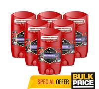 Old Spice Notte Panther Deodorante Stick Alu-Free 48H Sudare Odor Protect 6-pack