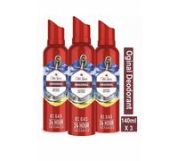 Old Spice Original Deodorante Spray Corpo - 140 ml (Confezione da 3) Spedizio...