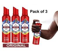 Old Spice Original Deodoranti a Lunga Durata 24 Ore Profumo Corpo 140ML Set di 3