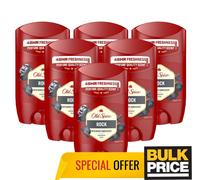 Old Spice Rock Deodorante Stick Alu-Free Durevole 48H Sudare Protezione 6-pack