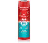 Old Spice Rockstar, gel doccia 3 in 1, shampoo per uomini, 400 ml, profumo fresco e duraturo, di qualità profumata, pulizia profonda per capelli e viso, sensazione delicata sulla pelle