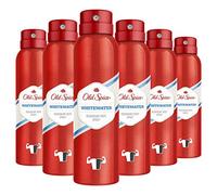 Old Spice Whitewater Deodorante per il corpo da uomo, 150 ml, 6 confezioni