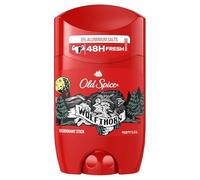 Old Spice Wolfthorn, deodorante stick da uomo, 50 ml, fragranza fresca e duratura in qualità profumata, 0% sali di alluminio, senza macchie su nero e bianco, realizzato in 50% plastica riciclata