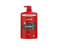 Old Spice Wolfthorn 3 in 1 gel doccia e shampoo da uomo, 1 l, fragranza fresca e duratura in qualità di profumo per capelli e viso corpo
