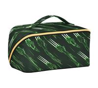 Old Style Wolverine Scratch Neon Green Progettato Trucco Borse con divisori Impermeabile Cosmetici Borse da Viaggio per le Donne con Scomparti & Maniglia