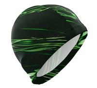 Old Style Wolverine Scratch Neon Green s per capelli corti calvi tappi impermeabili per le donne nuoto protezione dei capelli e riduzione della resistenza Gorro para Nadar