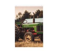 Old Tractor Photo Farm Welcome Garden Flag 2x3 Ft No Fade Double Sided Casa Yard Bandiere Outdoor Banner Decor Per Cortile Portico Prato