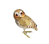 Old World Christmas Glass Ornament - Pygmy Owl