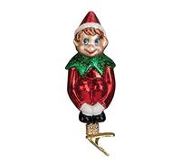 Old World Christmas Pixie con clip in vetro soffiato ornamento di Old World Christmas