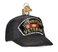 Old World Christmas Veteran's Cap Ornament