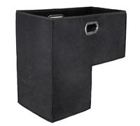 Ƒoldable Felt Basket, Çōllapsible Ştaīr Śtørağe Organizer For 16 Inch Steps, Decorative Stair Tread Bin, Space-Saving Home Orgañizer, Washable Non-Slip Design, Ideal For Living Room, Bedroom, Or Cl